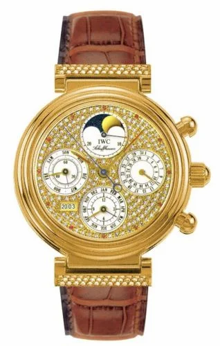 IWC Da Vinci Perpetual Red Gold / Diamond / Paved / English IW8153-17 (IW815317)